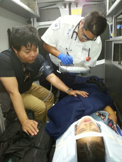 Ca sĩ Quang Lê, Lam Anh bị tai nạn