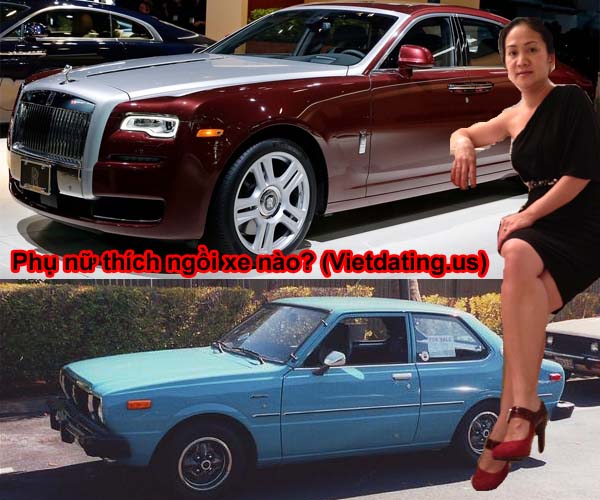 Phụ nữ thích ngồi xe Roll Royce hay Corolla?